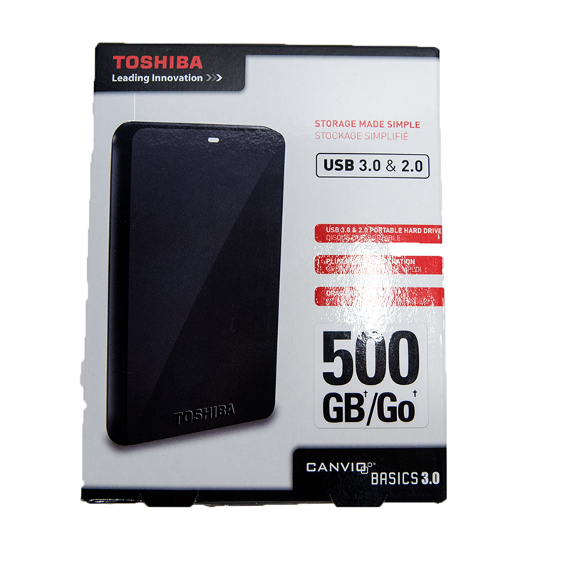 Toshiba 500 Gb External Drive