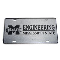 Carson Stainless Steel Engineering Banner M Car Tag