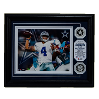 Hm Dak Prescott 2 Coins Print In Frame