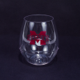 Classic Artisan Plastic Banner M Stemless Wine Glass