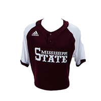 Adidas Mississippi State Across Chest Replica Baseball Jersey