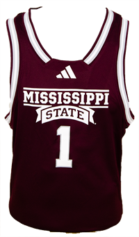 Adidas Swingman Mississippi State #1 Basketball Jersey
