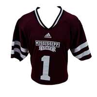 Adidas #1Mississippi State Football Jersey