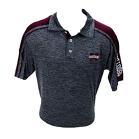 Chiliwear Birdie Top Striped Sleeves Banner M Left Sleeve Bulldogs Polo