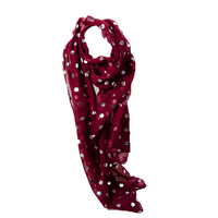 Two Co Silver Dot Scarf