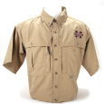 Drake Wingshooter Banner M Short Sleeve Button-Down