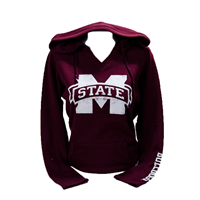 Colosseum Walkover Banner M Distressed Sweatshirt