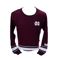 Colosseum All Around Banner M Jersey Stripe Long Sleeve Tee