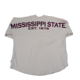 Spirit Football Mississippi State Maroon Letters Jersey