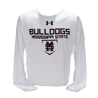 Under Armour Heatgear Interlocking Ms Home Plate Long Sleeve Tee