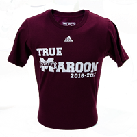 2016 - 2017 Adidas Dudy Noble Field True Maroon Short Sleeve Tee