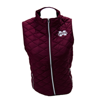 Colosseum Quilted Elite Banner M Zippered Vest