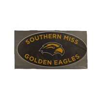 CDI Southern Miss Eagle Head Golden Eagles Oval Decal
