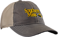 Ahead Classic Southern Miss Two-Tone Golden Eagle Head Adjustable Trucker Cap