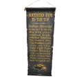 Legacy New Eagle Head Logo Fight Song Wall Banner 9"X24"