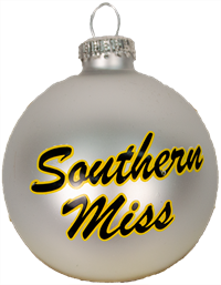 Pearl Southern Miss Christmas Ornament