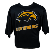 Badger Southern Miss Golden Eagle Head Short Sleeve Tee