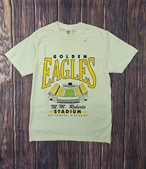 B-Unlimited Comfort Colors Golden Eagles Stadium Short Sleeve Tee