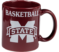 Banner M Basketball Mug