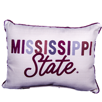 Mississippi State Multicolor Pillow
