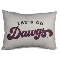 Let's Go Dawgs Pillow