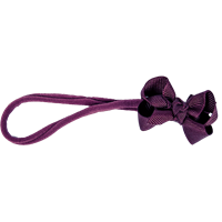 Beyond Creations SM Maroon Thin Hairband Bow