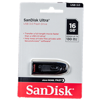 SanDisk Ultra 16GB USB 3.0 Flash Drive
