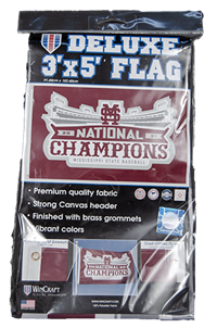 2021 National Champs 3x5 Stadium Flag