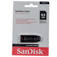 SanDisk Ultra 64GB USB 3.0 Flash Drive