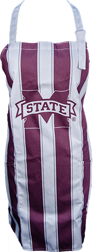Banner M with Stripes Apron