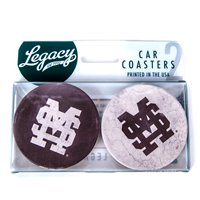 Legacy M over S 2 pack Car Coaster