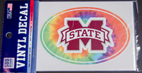 Banner M Tie Dye Oval