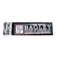 Bagley College Decal