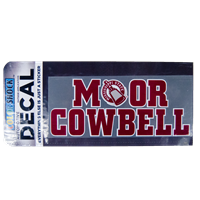 Moor Cowbell With A Cowbell In The O Auto Decal