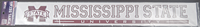 Banner M Mississippi State University Decal