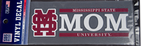 M Over S Mississippi State Mom Decal
