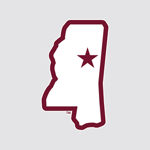 MS Shape with Star Auto Decal