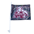 Camo Bulldog Car Flag
