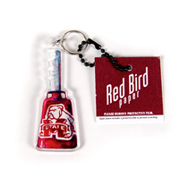 Acrylic Watercolor Cowbell Keychain