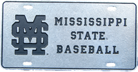 Carson M over S Mississippi State Baseball Auto Tag