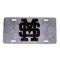 Baseball MS Interlock Logo Metal Tag