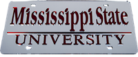 Mississippi State University Bar Mirror Tag