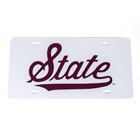 Vintage State Script with Tail