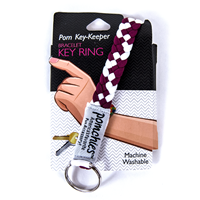 Pomchies Braided Bracelet Key Ring