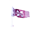 Banner M Striped Wind Sock Flag
