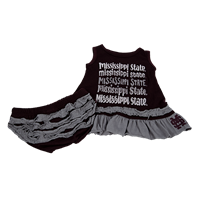 Colosseum Youth Mississippi State 2 Piece Ruffle Set