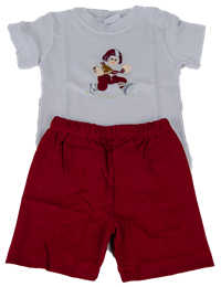 Squiggles Baby Football Player 2pc Set
