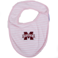 Pink Striped Bib