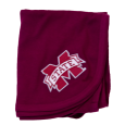 Infant MState Maroon Blanket