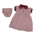 Creative Knitwear Baby Banner M Stripe Dress & Bloomer